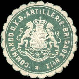 Commando der Königlich Sächsischen Artillerie - Brigade No. 12