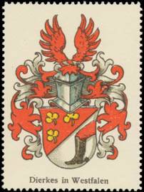 Dierkes (Westfalen) Wappen