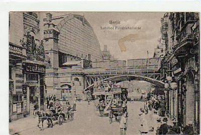 Berlin Mitte Friedrichstrasse Bahnhof ca 1910
