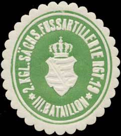 K. Sächs. Fussartillerie Regiment 19, III. Bataillon