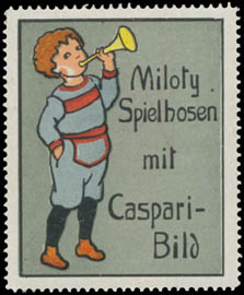 Miloty Spielhosen mit Caspari-Bild