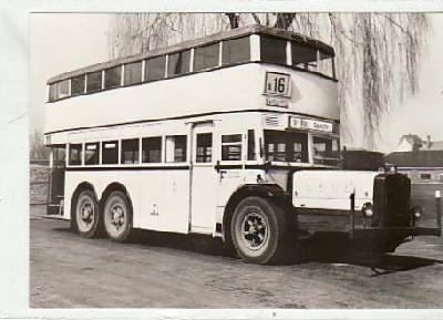 Berlin Wedding Auto-Bus Baujahr 1939 AK ca von 1980