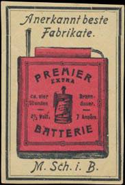 Anerkannt beste Fabrikate Premier Batterie