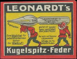 Leonhardts Kugelspitz-Feder