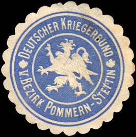 Deutscher Kriegerbund - V. Bezirk Pommern - Stettin