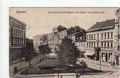 Berlin Spandau Stresowplatz Kaserne 1924