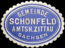 Gemeinde Schönfeld Amtsh. Zittau - Sachsen