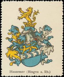 Hassemer (Bingen/Rhein) Wappen