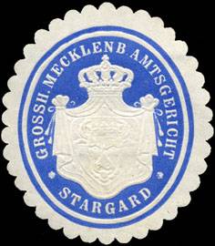 Grossherzoglich Mecklenburgische Amtsgericht - Stargard