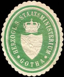 Herzoglich Sächsische Staatsministerium - Gotha