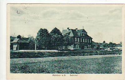 Alsleben Saale Bahnhof 1929