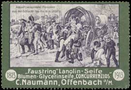Völkerschlacht Leipzig - Faustring Lanolin-Seife