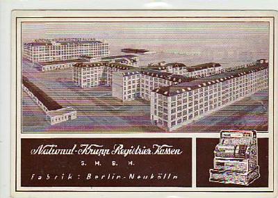 Berlin Neukölln Krupp Werke ca 1930