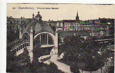 Berlin Schöneberg Hochbahn Nollendorfplatz ca 1915