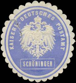 K. Deutsches Postamt Schöningen