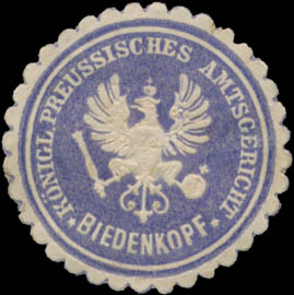 K.Pr. Amtsgericht Biedenkopf