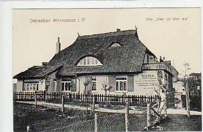 Ostseebad Ahrenshoop Darss Villa Hier ruh Dich aus ca 1910