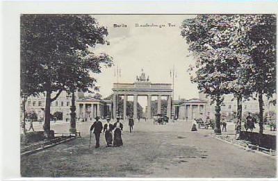 Berlin Mitte Brandenburger Tor 1909