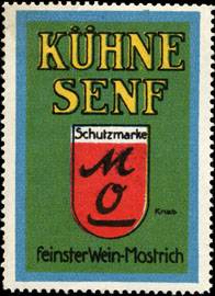 Kühne Senf feinster Wein - Mostrich