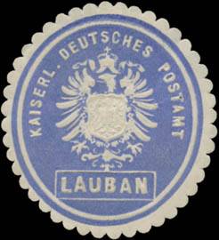 K. Deutsches Postamt Lauban