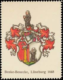 Benke, Benecke (Lüneburg) Wappen