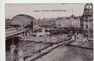 Berlin Mitte Friedrichstrasse Bahnhof 1909