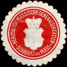 Herzoglich Plessische Generaldirektion - Schädlitz bei Pless