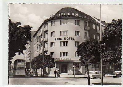 Berlin Wilmersdorf Restaurant Domklause ca 1960