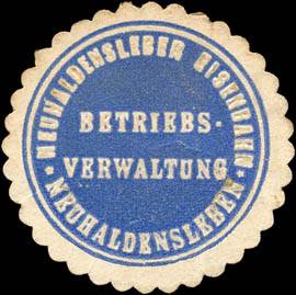 Neuhaldensleber Eisenbahn - Betriebs - Verwaltung