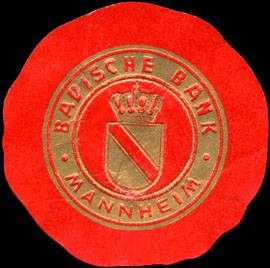 Badische Bank - Mannheim