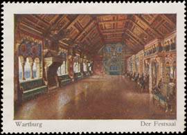 Der Festsaal der Wartburg