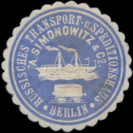 Russisches Transport- und Speditionshaus A. Simonowitz & Co.