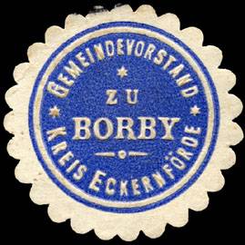 Gemeindevorstand zu Borby - Kreis Eckernförde