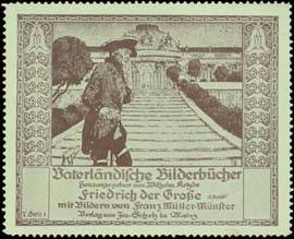 Friedrich der Große in Potsdam Sanssouci