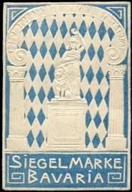 Siegelmarke Bavaria