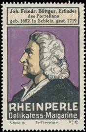 Johann Friedrich Böttger Erfinder des Porzellans