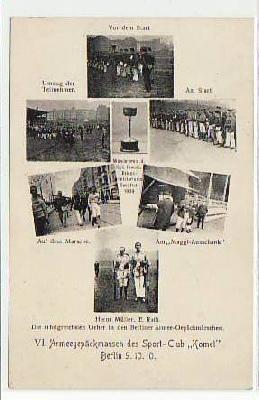 Berlin Mitte Armeegepäckmarsch Sport-Club Komet 1910