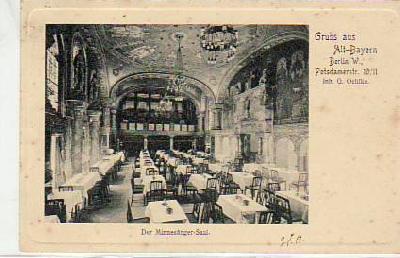 Berlin Mitte Restaurant Alt-Bayern 1907