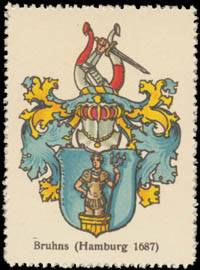 Bruhns (Hamburg, 1687) Wappen