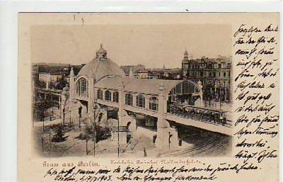 Berlin Schöneberg Hochbahn Nollendorfplatz 1903