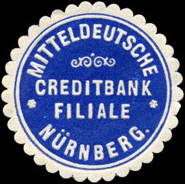 Mitteldeutsche Creditbank - Filiale Nürnberg
