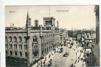 Berlin Sparkasse , evt Mitte ca 1915