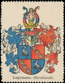 Lagemann (Stralsund) Wappen