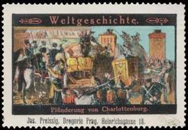 Plünderung von Charlottenburg