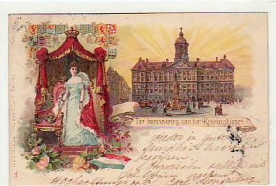 Adel Monarchie Amsterdam Niederlande 1898