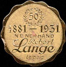 50 Jahre in einer Hand Robert Lange