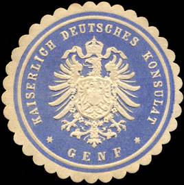 Kaiserlich Deutsches Konsulat - Genf