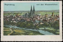 Regensburg von den Winzererhöhen