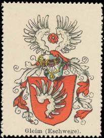 Gleim (Eschwege) Wappen