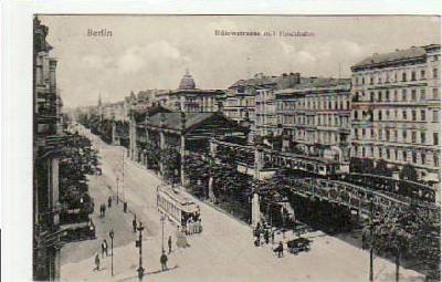 Berlin Schöneberg Hochbahn Bülowstrasse 1910